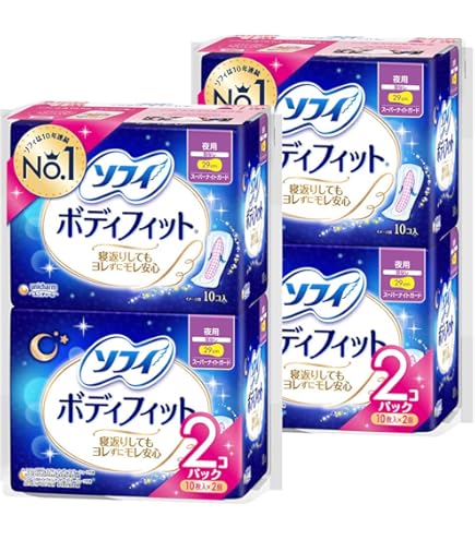 Amazon | ユニ・チャーム ソフィ ボディフィット ナイトガード 羽なし